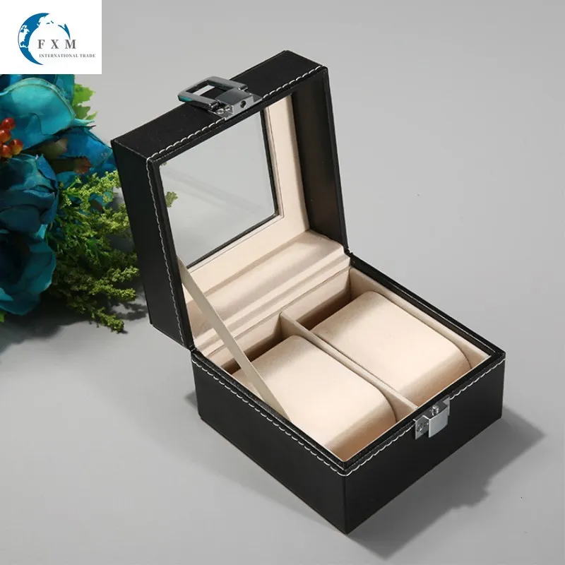 2 3 6 12 20 24 Slots Watch Display Box Storage Holder Organizer Case Jewelry Dispay for a Gift | Наручные часы