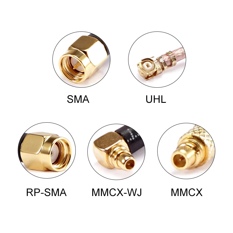 1 шт. 5 8G 2Dbi TX RX RHCP FPV Грибная антенна SMA/RP SMA MMCX LMMCX UFL передатчик Антенна гоночный