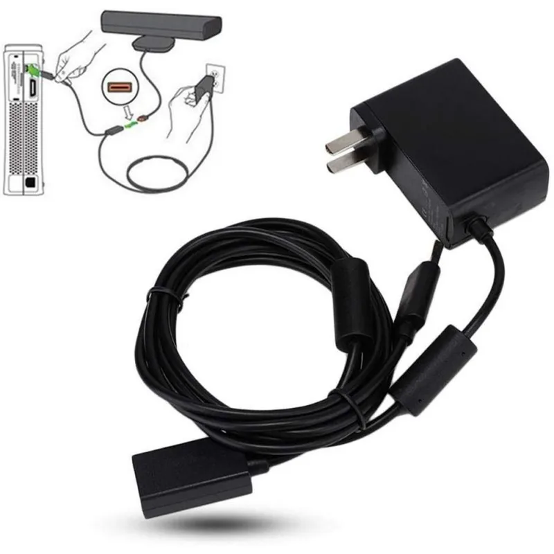 Легкий портативный адаптер питания зарядное устройство высокого качества 110-240 В