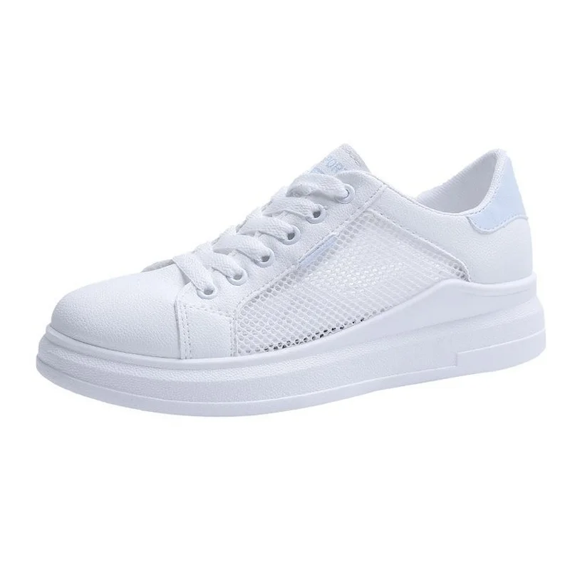

Women's Flat Shoes Casual Shoes Breathable Walking Mesh Flat Shoes Women's Tennis White Vulcanized Shoes Women's Flat Shoes