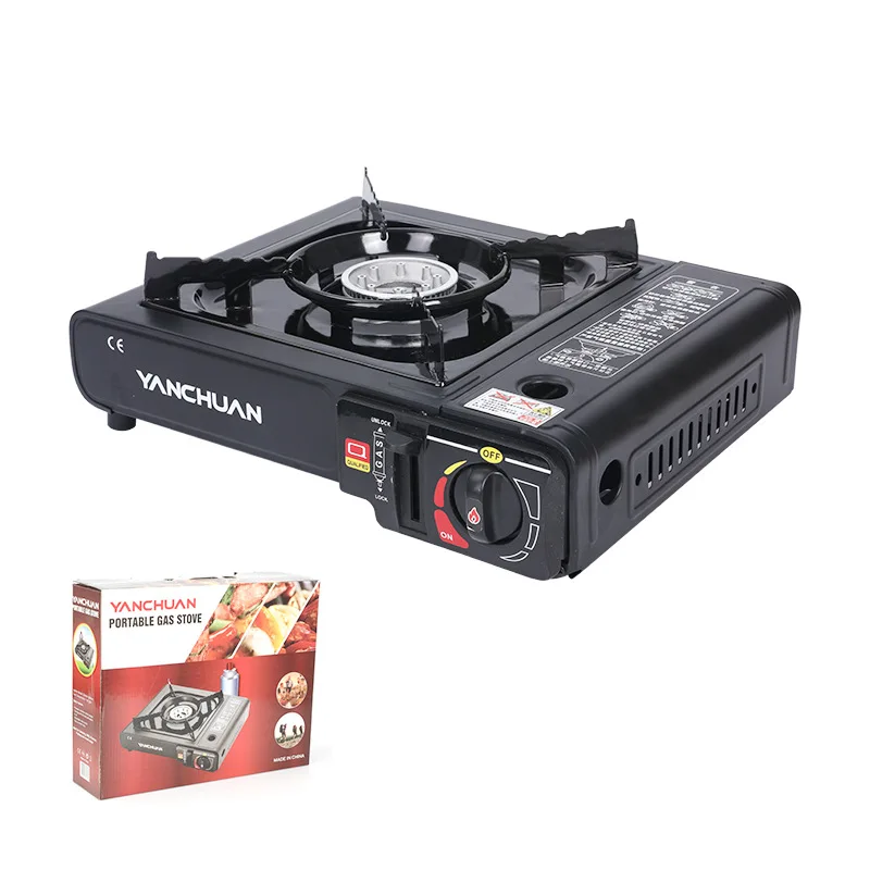 Outdoor Camping Equipment Portable Field Stove Cassette Magnetic Fire Boiler Adjustable Firepower Coalgas Gas | Спорт и развлечения