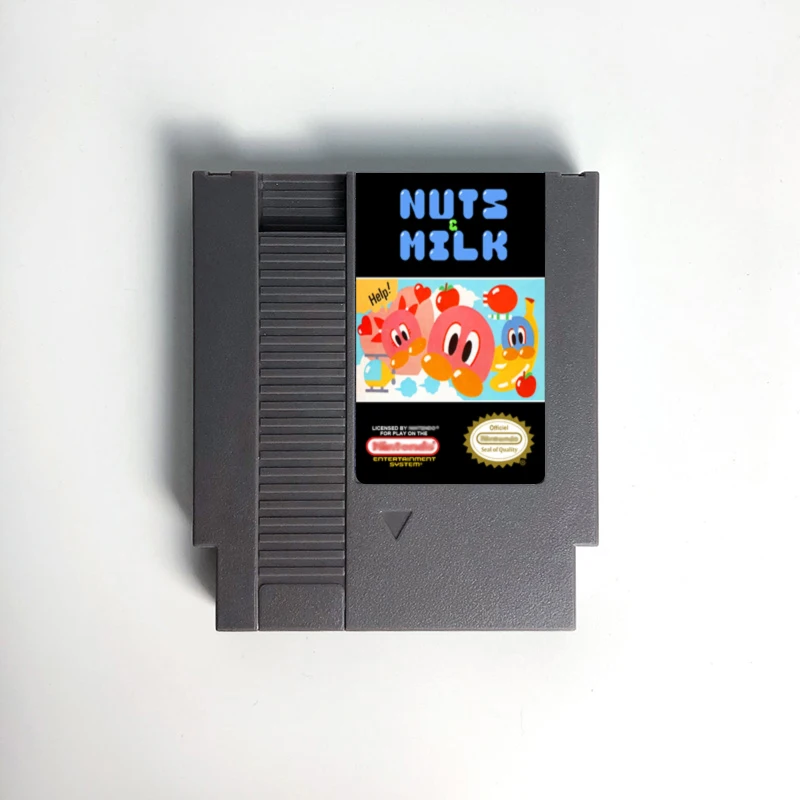 

Игровой картридж орехов и молока для консоли NES 72 Pin