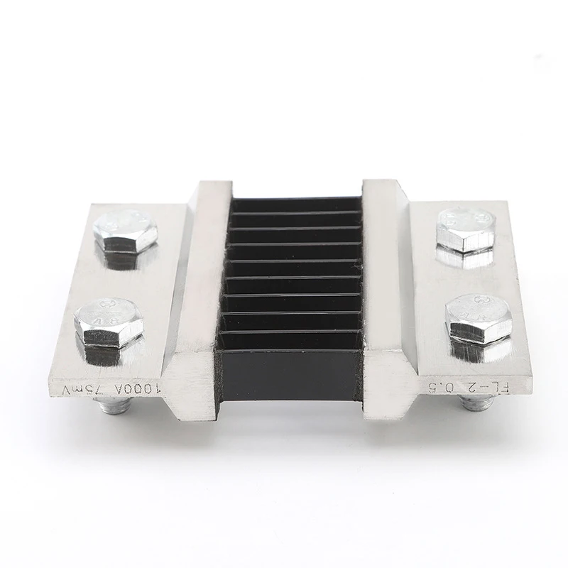 Внешний шунт FL-2 1000 А/75 мВ шунт-резистор для цифрового амперметра вольтметра