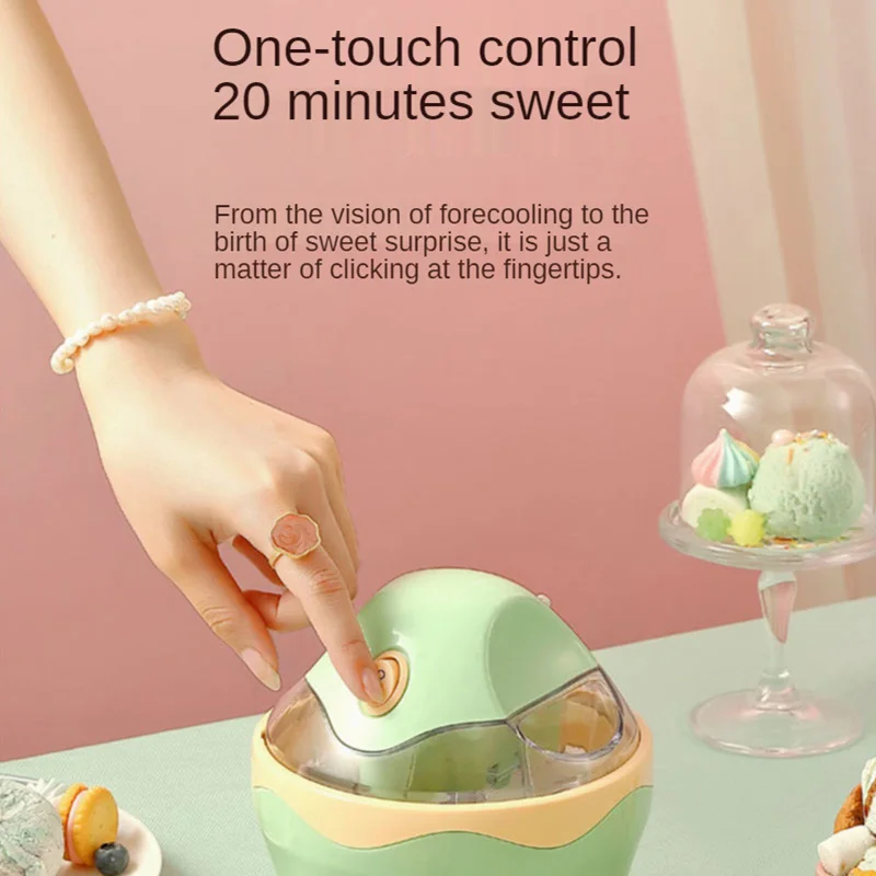 Машина для домашнего мороженого с аккумулятором портативная машина фруктового