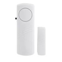 door window wireless burglar alarm with magnetic sensor home safety wireless longer system security device 90db white wholesale