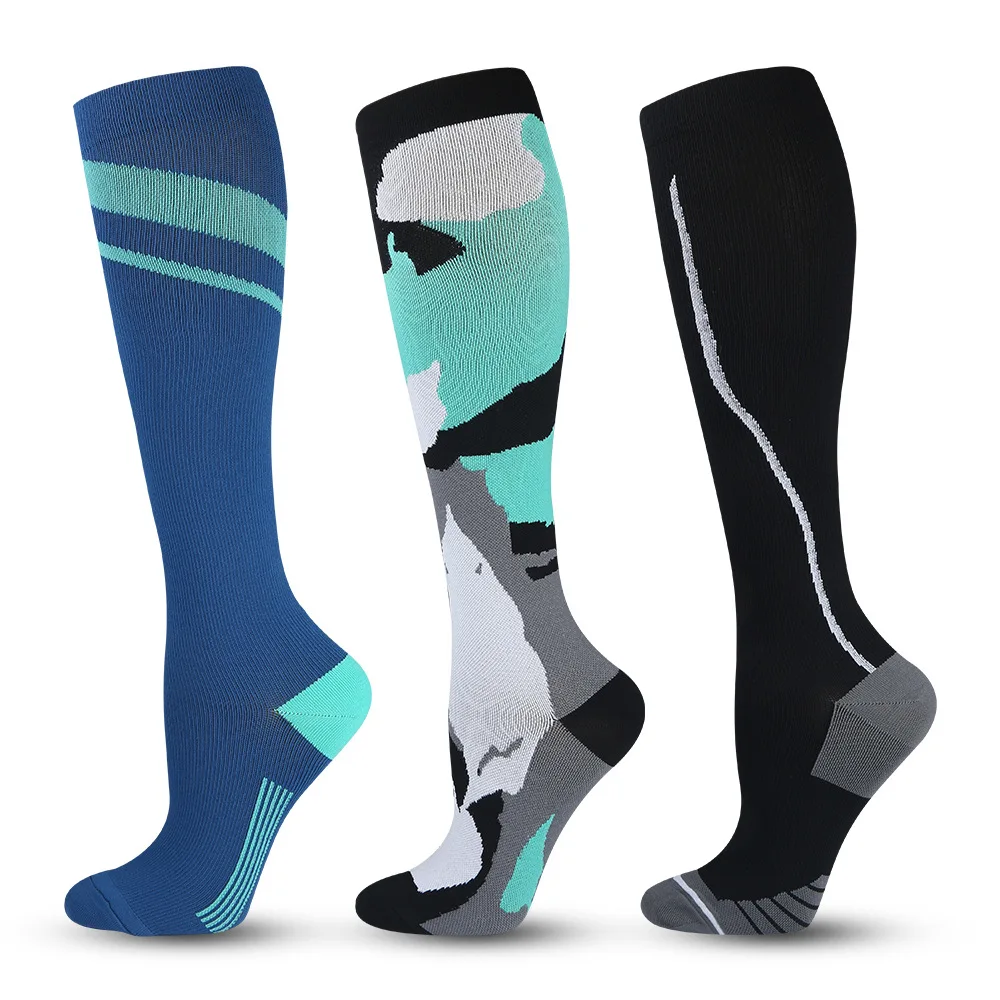Sports Pressure Socks Running Wear-resistant Compression Socks 6 PAIRS Per Set