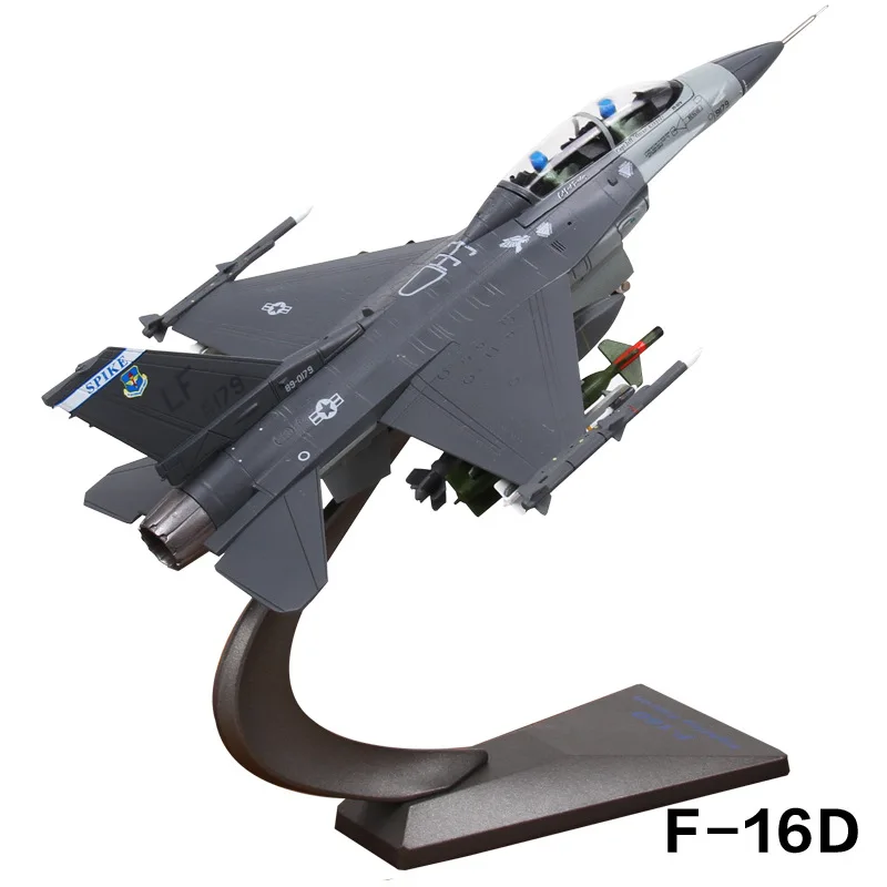 Terebo 1: 72 моделирование F16 модель истребителя Американский Тренч самолета