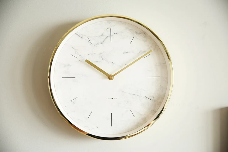 Бесшумные современные настенные часы в скандинавском стиле для гостиной