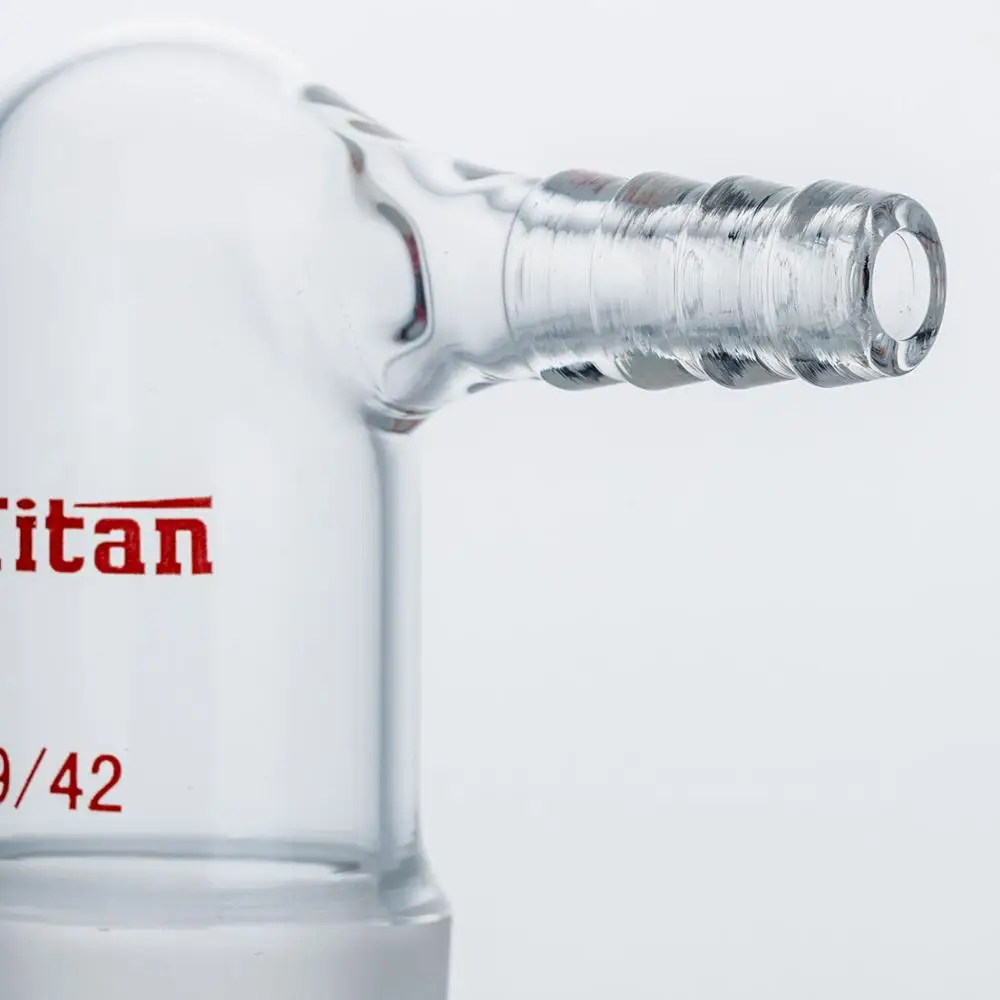 

Laboratory Supplies Space-Saving Exhaust Joint Experiment Equipment Tool Accessories Glass Connector With Bent Chemistry Lab