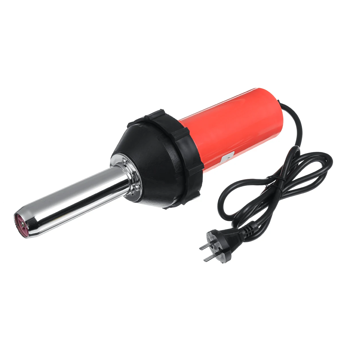 220V 1080W Hot Air Guns Plastic Welders Torch Heat Tools Kit with 2 Nozzle +Roller+Adapter Welding Machine | Инструменты