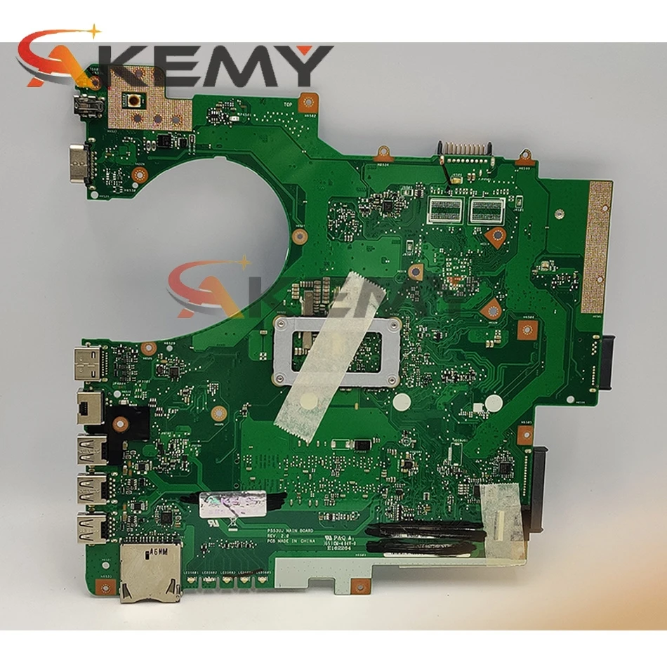 Материнская плата Akemy P553UJ для ноутбука ASUS P553UA P553U PRO553UJ PRO553U оригинальная