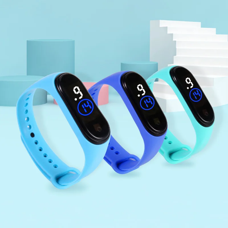 

Cute Kids Watch Led Display Digital Cartoon Child Watch Children Bracelet Watch Kids Environmentally Materials Free Shipping