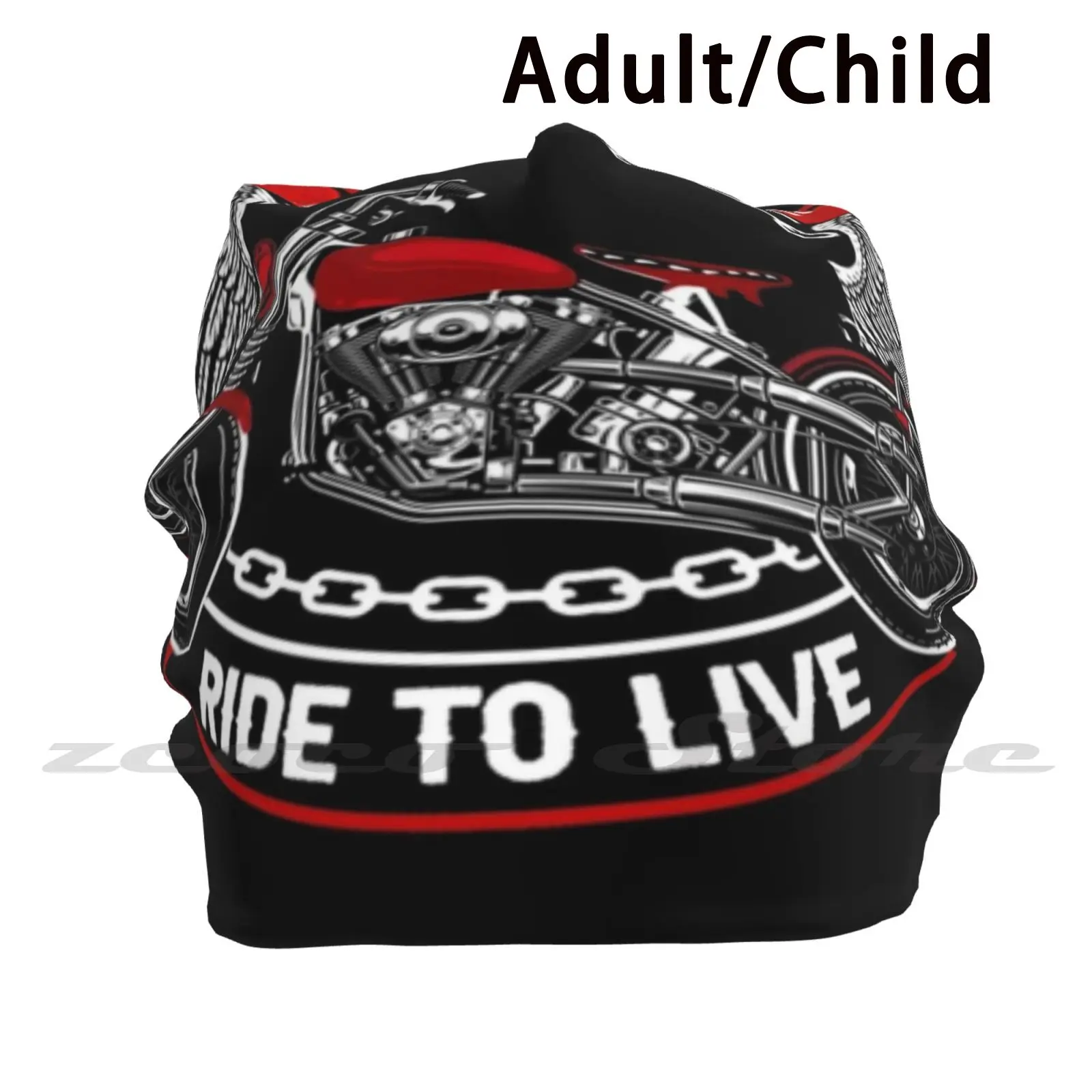 

Вязаная шапка, эластичная мягкая Кепка с индивидуальным рисунком, подарок, для вечеринок, мотоциклов, велосипедов, байкеров