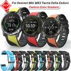 Ремешок силиконовый для смарт-часов, быстросъемный браслет для Garmin Enduro Tactical x Delta MK2 D2Fenix 6 6XPro 5 5X, 22 26 мм