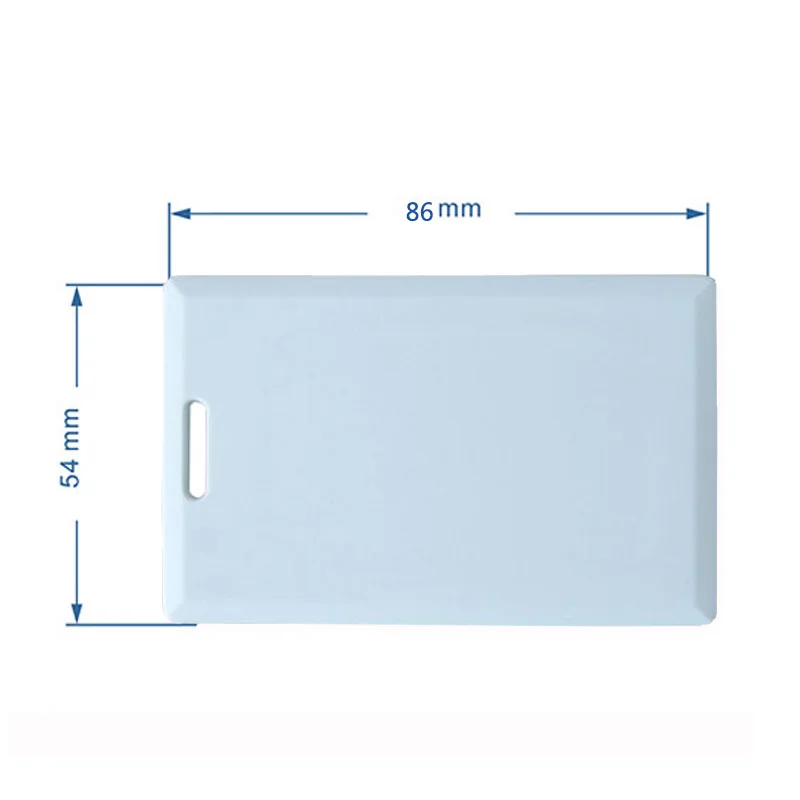 

HOT 100PCS 2MM Thickness F1108 Chip For Access Control Time Attendance 13.56MHz RFID Read Distance 8-10cm Proximity Smart Card