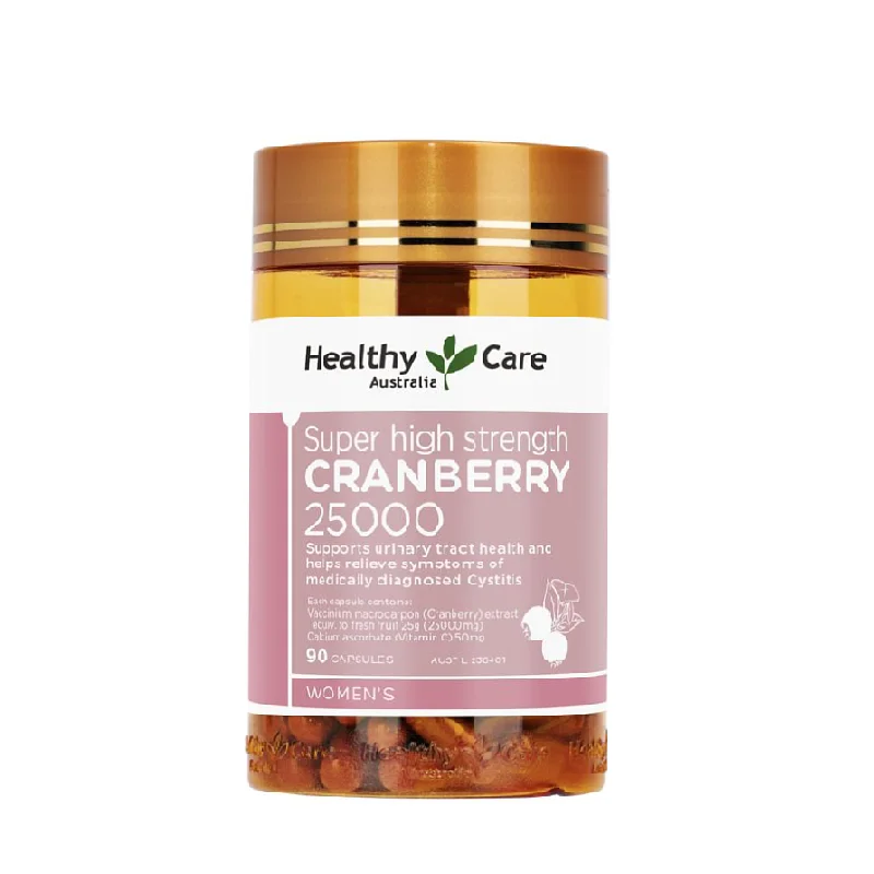 

Australia Healthy Care Cranberry 25000mg 90S Urinary Tract Health