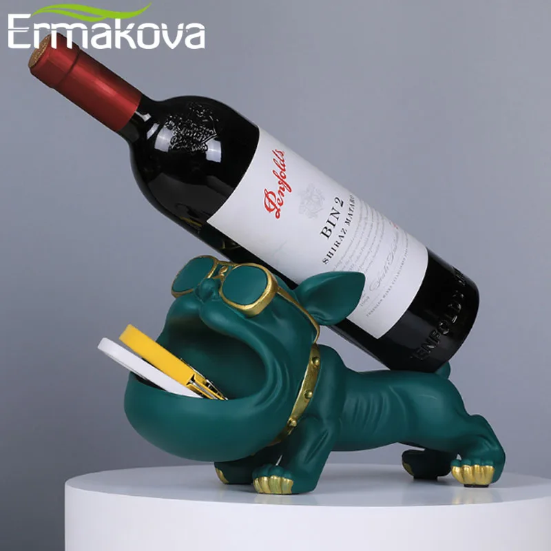 

ERMAKOVA скульптура в виде бульдога из смолы Современный домашний декор орнамент для свадьбы комнаты ремесла Статуэтка подарок