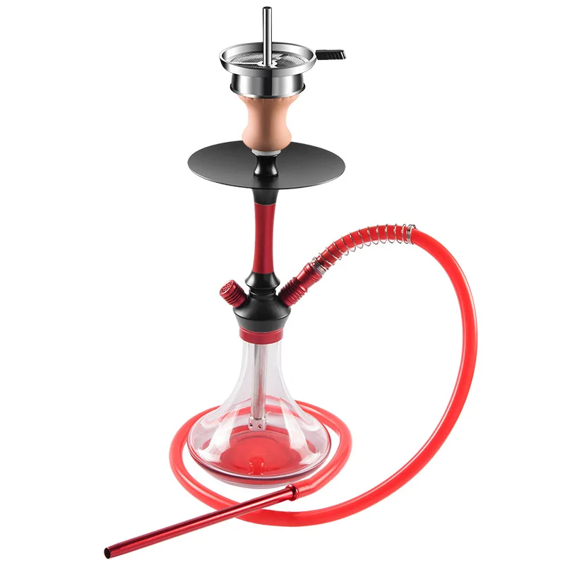 

Hookah Stainless Steel Ash Tray Metal Pipe Large Glass Smoke Pot Shisha Smoking Vapes Chicha Flask Bowl Tobacco Tube Accessories