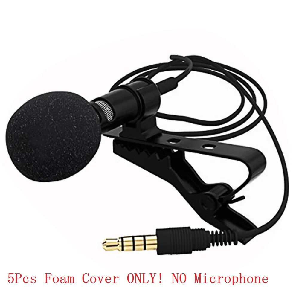 5 шт. накладки на ветровое стекло для микрофона|wind muff|microphone foam coverfoam cover |