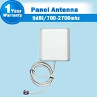 9dBi 700-2700 МГц внутренняя панельная антенна GSM DCS WCDMA UMTS Внутренняя антенна для 2G 3G 4G LTE усилитель сигнала сотового телефона