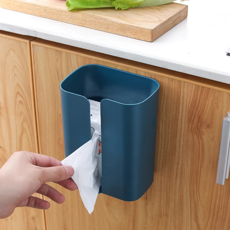 

K1KA Creative Toilet Paper Holder Bathroom Wall Hanging Toilet Tissue Box Household Paper Towel Storage Rack Punch-free