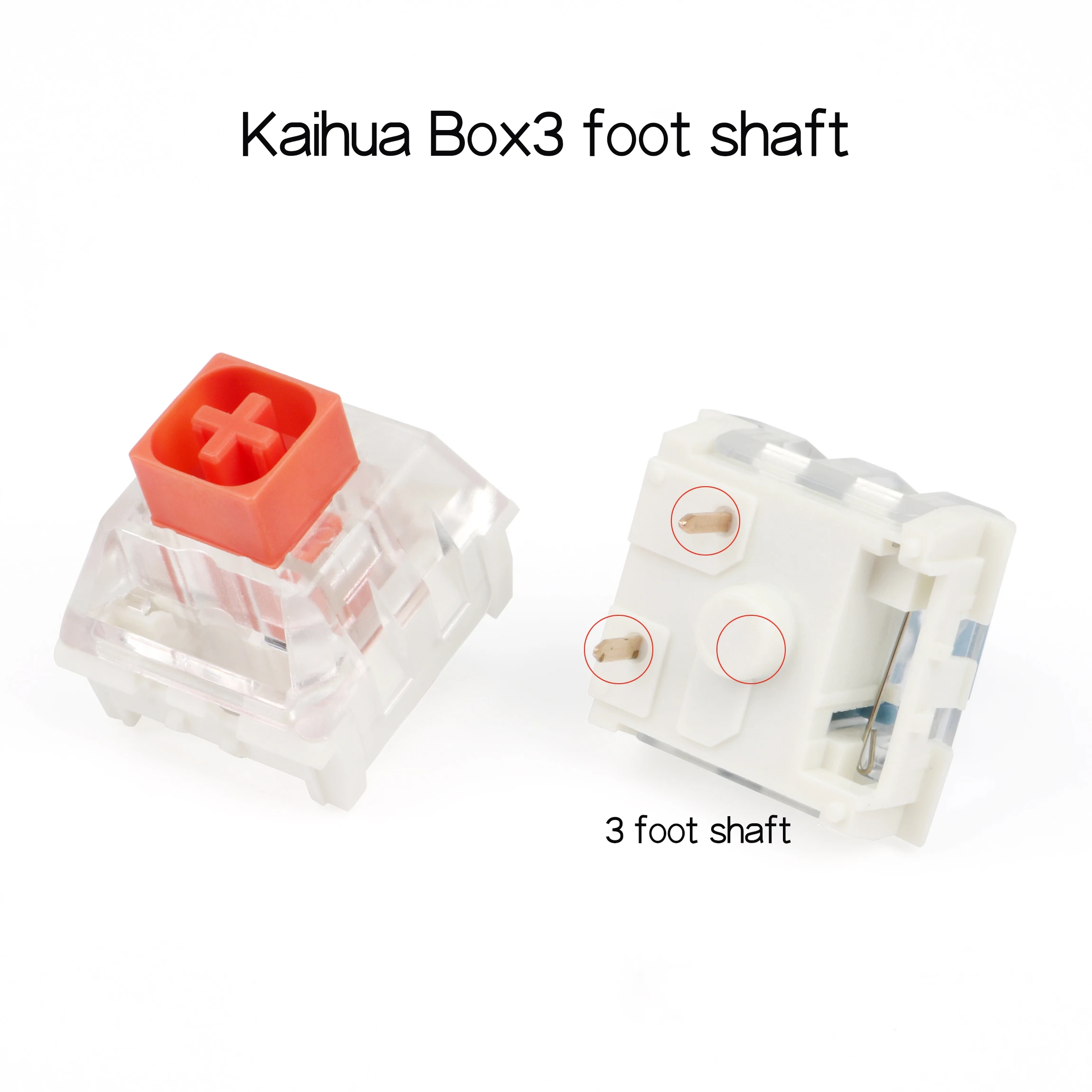 Переключатель Kailh Box черный красный коричневый белый RGB SMD пылезащитный