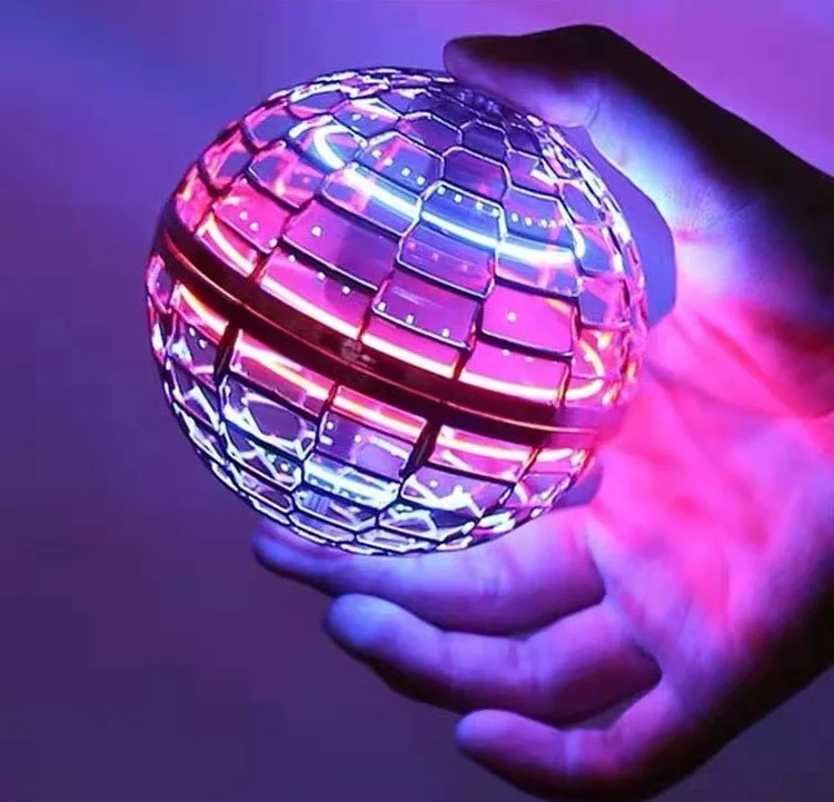 

Летающий шар UFO pirouette, Новые образовательные детские игрушки, летающая машина, сенсорный шар с дистанционным управлением, цветной шар