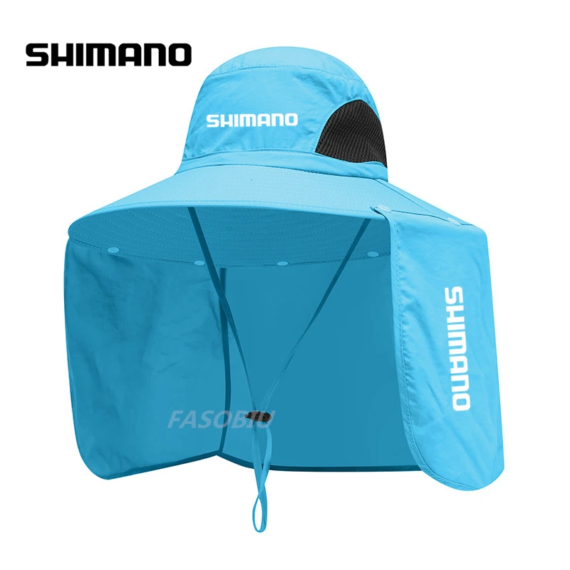 

Шляпа от солнца SHIMANO для мужчин и женщин, быстросохнущая шапка для рыбалки и альпинизма, дышащая, летняя