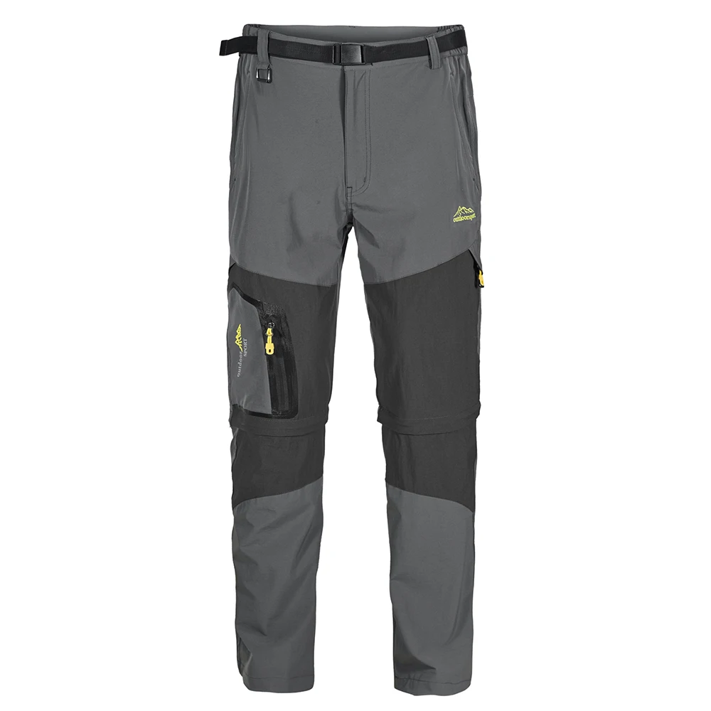 BIUFOLXIU Mens Hiking Stretch Pants Convertible Quick Dry Breathable Zip Off Cargo Work Outdoor for Travelling Fishing | Мужская одежда