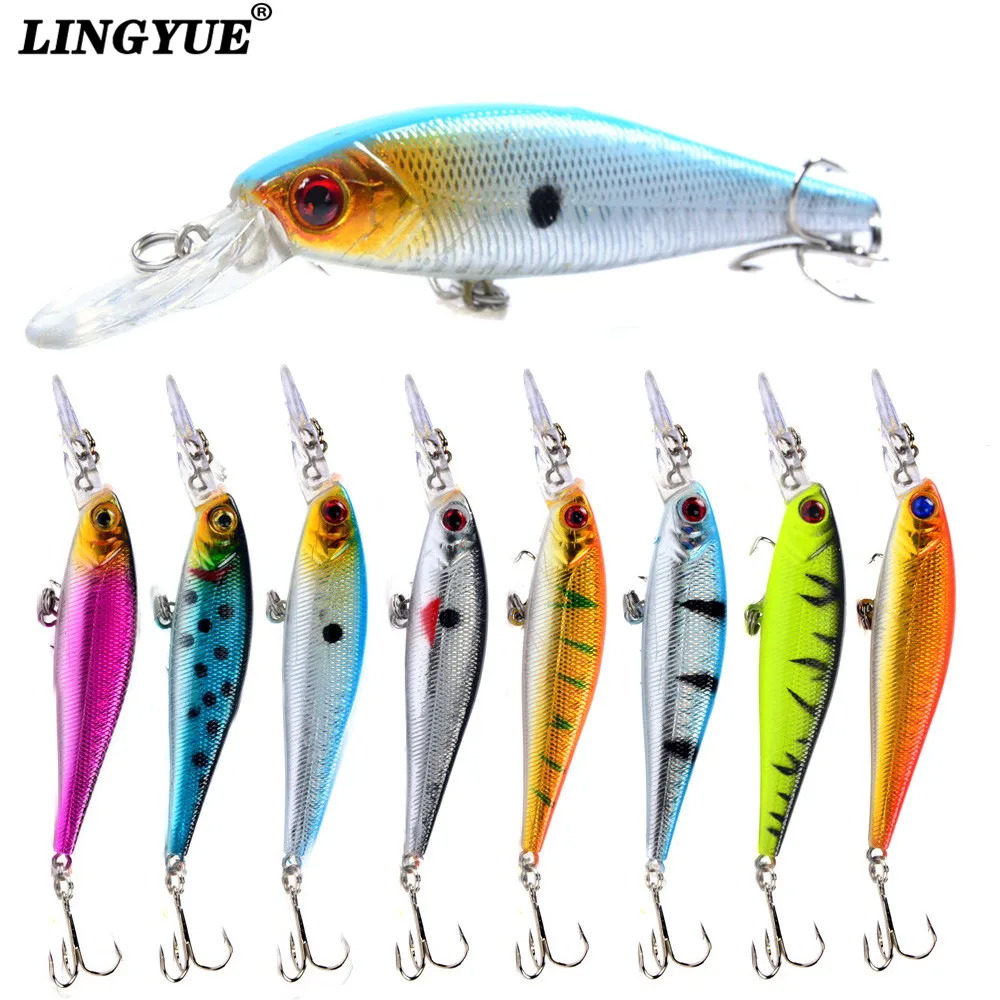 Горячая Распродажа 1 шт. жесткий Пластик воблеры 10 см вес: 9 гр приманка для