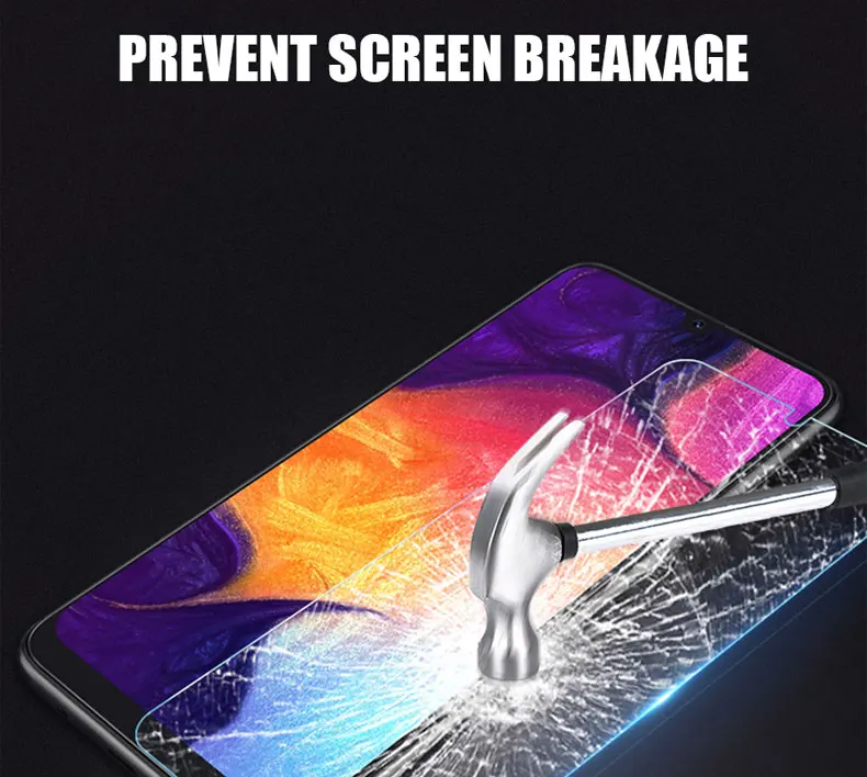 Закаленное Стекло для samsung Galaxy A10 A20 A30 A50 A70 M10 M20 M30 A6 A8 плюс A7 Экран из закаленного стекла с уровнем твердости 9H защитный Стекло
