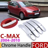 for ford c max c max mk1 20042010 chrome door handle cover car accessories stickers trim set of 4door 2005 2006 2007 2008 2009