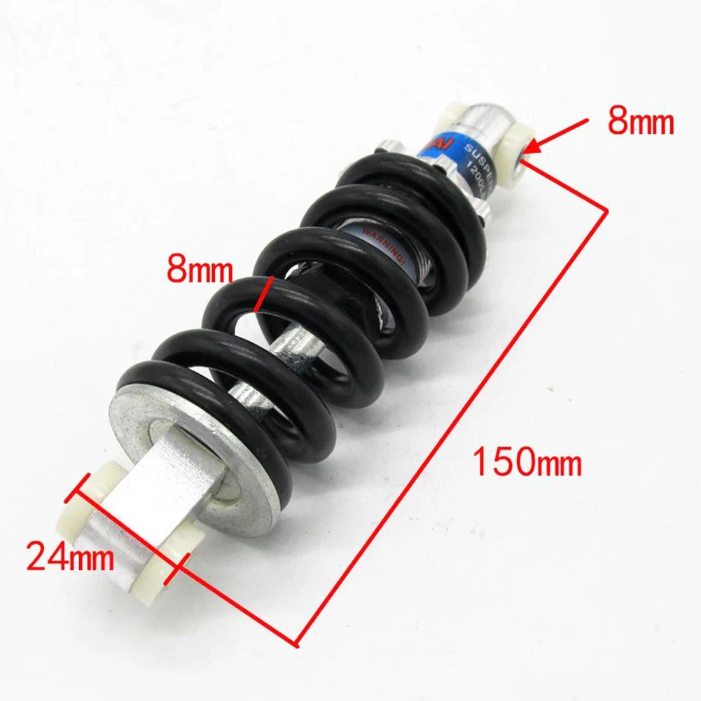 

150mm 1200LB/IN Effective Seat Quad Bike Universal Replacement Outdoor Rear Suspension Shock Absorber Mini Spring Easy Install