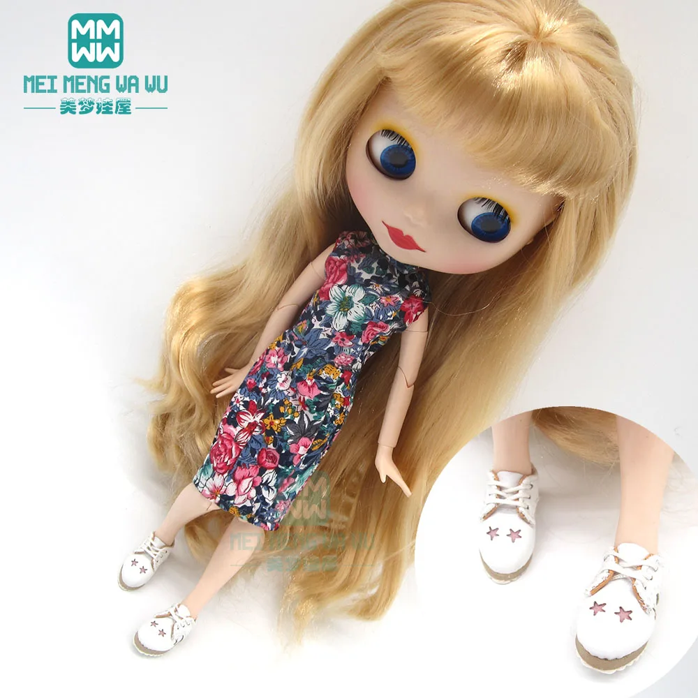 1 шт. Одежда для кукол Blyth трикотажные колготки с надписью кроссовки Azone1/6