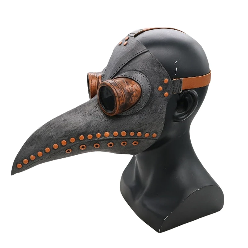 

Birds Long Nose Beak Doctor Mask Halloween Costume Props for Party Cosplay YH-17