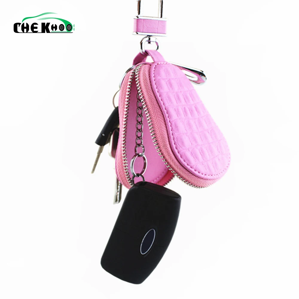 Female Key Wallet Men Women Genuine Leather Car Holders Housekeeper For Retro Multifunctional Home Keychain Case | Автомобили и