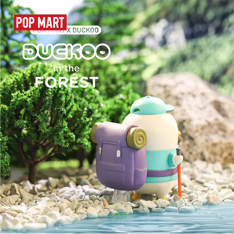 POPMART Duckoo фигурка утки в лесу глухая коробка Кукла бинарная фигурка подарок на день рождения детская игрушка