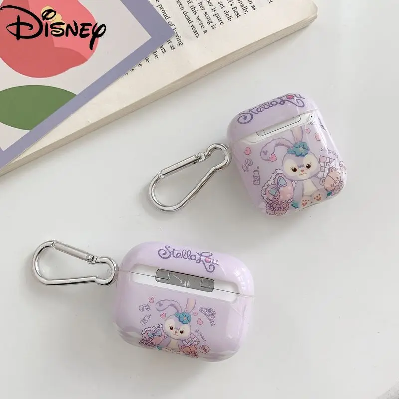 

Защитный чехол Disney Stellalou для Airpods1/2 поколения Apple Bluetooth Совместимый Чехол для беспроводных наушников Pro3 мягкий чехол