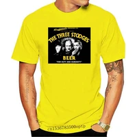 new three stooges beer we put all the yeast in t shirt 2021 3 larry moe curley the