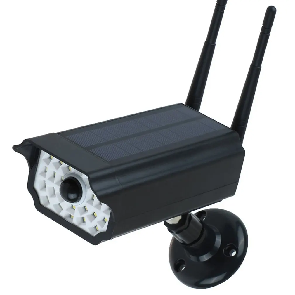 Солнечный СВЕТОДИОДНЫЙ светильник пустышка безопасности Камера IP65