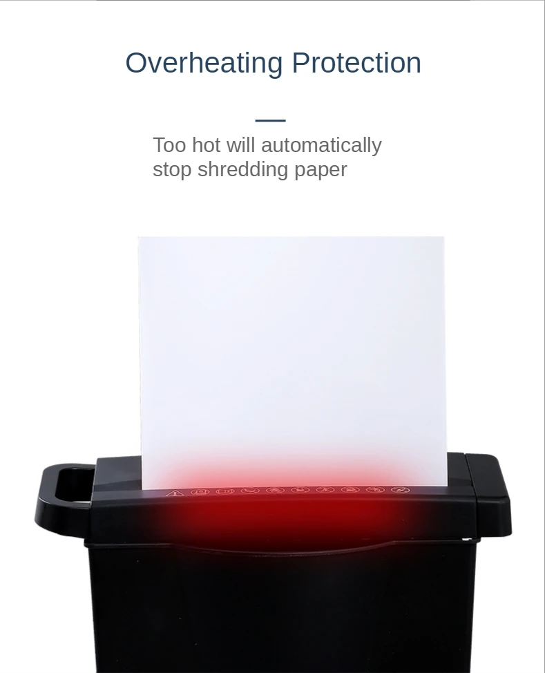 220V Мини офисный электроэнергии Бумага Шредер A4 Машина немой бытовой Портативный