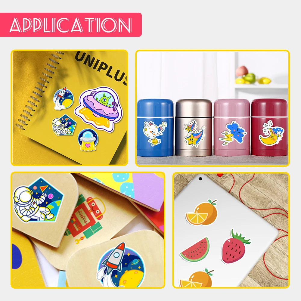 UniPlus 100 листов матовая бумага с буквами самоклеящаяся виниловая наклейка для