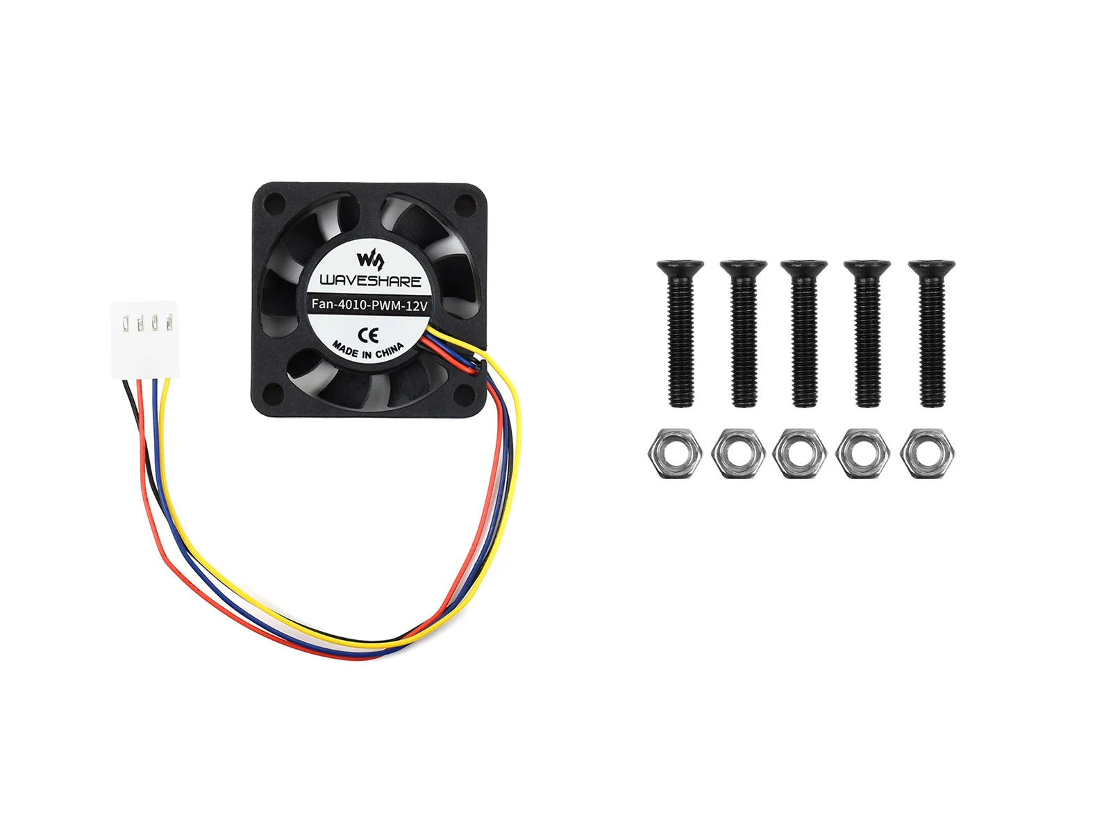 Fan-4010-PWM-12V специальный охлаждающий вентилятор для компьютерного модуля 4 платы