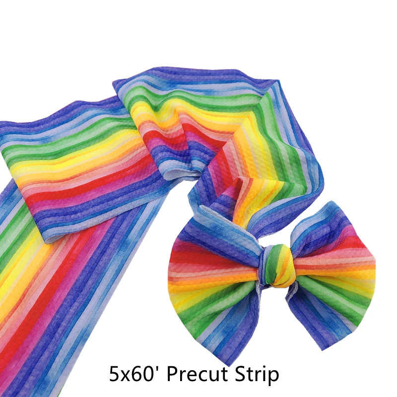 Полоски для вырезания 5 дюймов x 60 дюймов/рулон изготовления бантов волос | Дом и