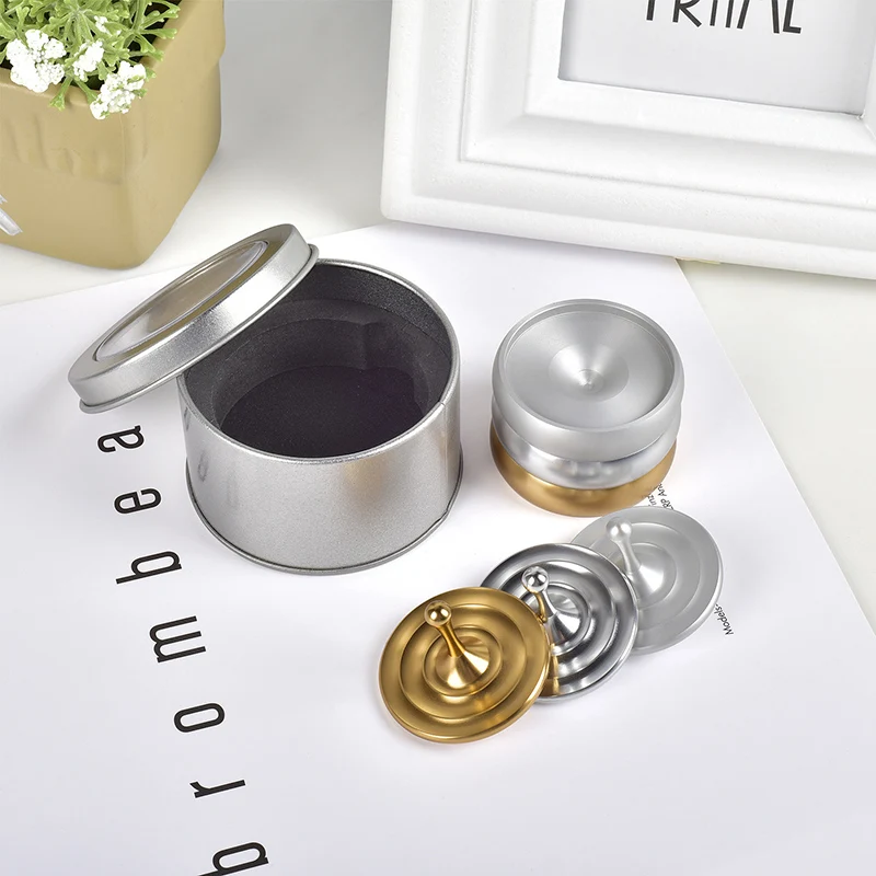 Stainless Steel Desktop Spinner Spinning Water Drop Tops Gift Adults Fingertip Toy Kids Anti Stress Desk Toys for Childrend | Игрушки и