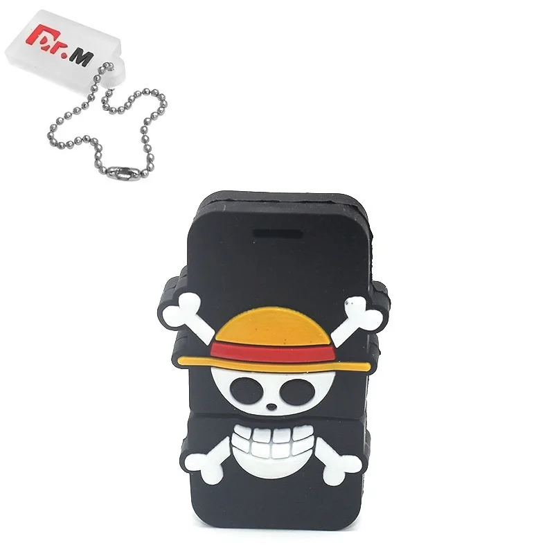 One piece Пираты Череп Луффи нами франки Ussop Sanji аниме USB флеш-накопитель 32 ГБ 16 ГБ 8 ГБ 64 Гб карта памяти флешка
