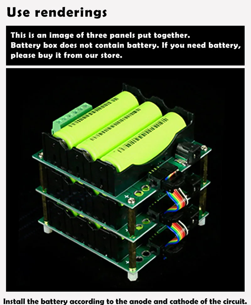 3S battery Box 12V 18650 power wall 3s pack bms li-ion Lithium BMS PCB 40A 80A Protection board | Электроника