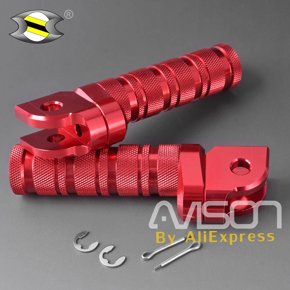 Передние Подножки с ЧПУ для CBR1000RR 600RR CBR500R CBR600F RVF750R 1 пара Регулируемые