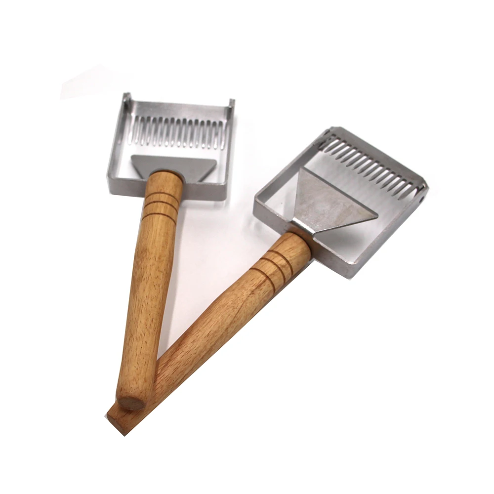 Одна штука для снятия меда пчелы скребок пчеловодства из нержавеющей стали с