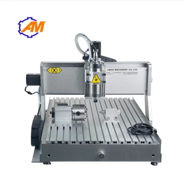 Мини настольный ЧПУ 4 оси маршрутизатор 6090 древесины гравировальный станок для